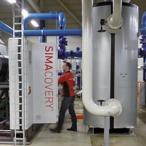 Die Energie, die für den Betrieb des Wärmerückgewinnungssystems notwendig ist, beträgt ein Drittel bis ein Zwanzigstel der zurückgewonnenen Energiemenge. 