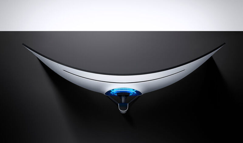 Der 32:9-Monitor Odyssey G9 ist das erste Display mit starker 1000R-Krümmung. (Samsung)