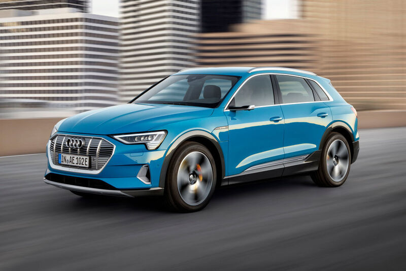 Nach Tesla, Jaguar und Daimler hat nun auch Audi mit dem E-Tron sein erstes Elektro-SUV vorgestellt.  (Audi)