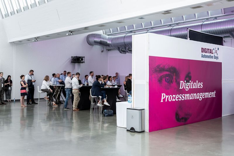 Wichtiger Bestandteil der Digital Automotive Days: Kompetenzinseln. (Stefan Bausewein)