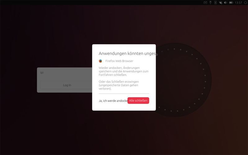 Auch kabelgebundene Paarungsversuche per HDMI blieben erfolglos – und endeten mit einer abgeschnittenen Fehlermeldung. (bq (Screenshot))