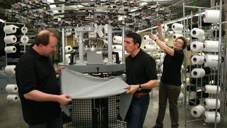 Textiles Interieur strickt Strähle + Hess für den Airbus Military A400M.  (Bild: Strähle + Hess)