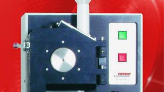 1	 Die Schneidmühle Pulverisette 19 zerkleinert weiche bis mittelharte, faserige oder zähe Materialien. (Archiv: Vogel Business Media)