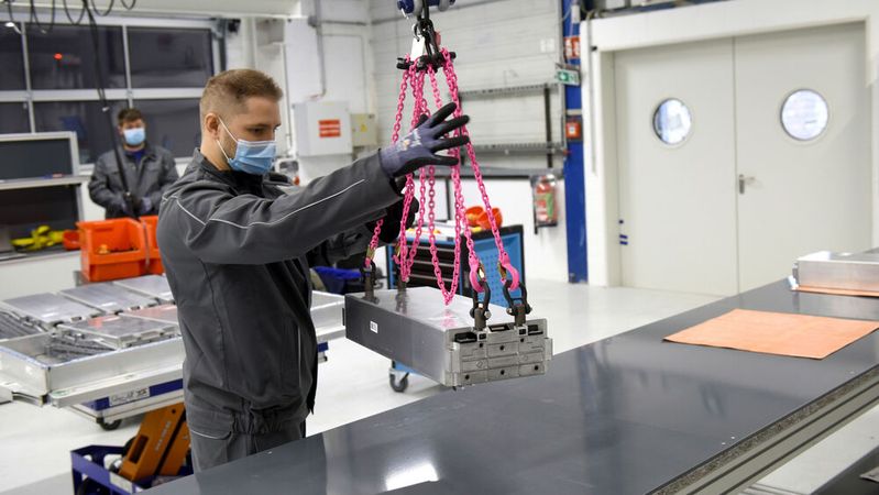 Deutsche Unternehmen lagen im letzten Jahr auf Platz drei der Batterie-Patentanmeldungen.(Bild:  Volkswagen AG)