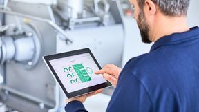 Maschinen- und Prozessdaten werden auf dem Dashboard transparent visualisiert und analysiert.  (Bild: Gebrüder Lödige Maschinenbau)