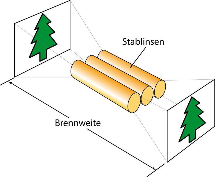 Bei den Contact-Image-Sensoren von Tichawa Vision wird als abbildendes Element nicht ein einzelnes Objektiv, sondern ein Array von gestaffelten Stablinsen eingesetzt. (Archiv: Vogel Business Media)