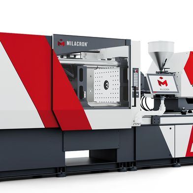Au salon Fakuma, la machine entièrement électrique E180 fabrique un récipient de forme ovale en polypropylène (PP). (Bild: Milacron)