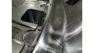 The testing part was a mold steel (HP4M) automotive door trim injection mold with 960 x 980 x 197.19 mm (X*Y*Z) dimensions. (Source: CG Tech)