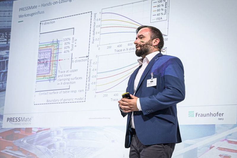 Impressionen der 4. Fachtagung „Mehr Effizienz im Presswerk“ am 15. Juni 2023 in Würzburg. (Bild: VCG/Stefan Bausewein)