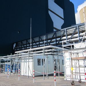 Elektrolyse und Katalysator vor BoA1, einem der weltweit modernsten Braunkohlenkraftwerke