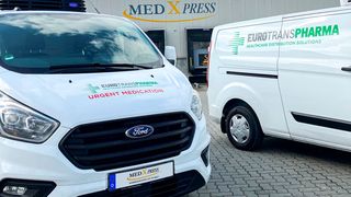Med-X-Press führt aktiv temperaturgeführte Transporte für Paletten und Pakete durch. Jetzt hat man sein Angebot ausgeweitet. (Bild: Med-X-Press)