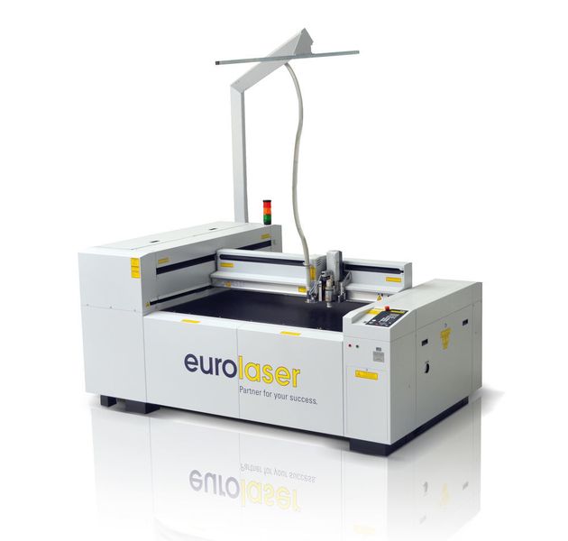 M-800 ist ein Beispiel für ein Laserschneidsystem von Eurolaser, das für die Bearbeitung von Kunststoffen prädestiniert ist. (Bild: Eurolaser)