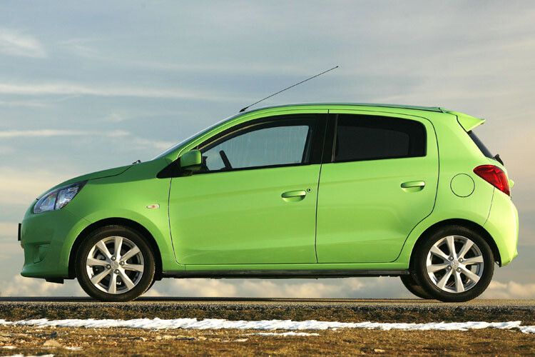 „Variable Basisarchitektur“: Der Space Star basiert auf der neu entwickelten „Global Small“-Plattform von Mitsubishi, deren duale Architektur auch die spätere Adaption eines Elektroantriebs erlaubt. (Foto: Mitsubishi)