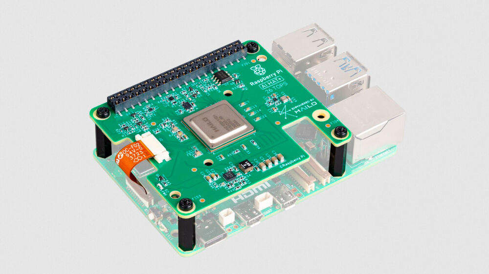 Raspberry Pi AI HAT+ mit bis zu 26 TOPS