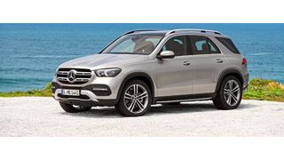 Der neue Mercedes-Benz GLE ist mit dem „eABC“ genannten, vollaktiven Fahrwerk erhältlich. (Daimler)