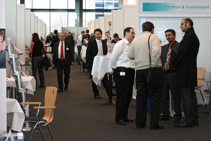 Auch dieses Jahr wurden die drei Konferenzen wieder von einer Fachausstellung flankiert.  (Bild: Concept Heidelberg)