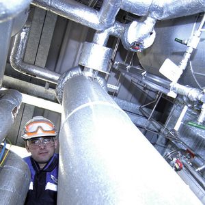 Clear vision of innovation: Process technology like Aveneer shows that there is still life in the industry (shown in the photo: Aveneer pilot facility in Worms).