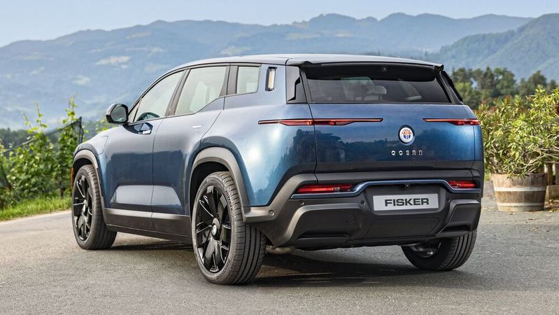 Der Fisker Ocean kam immerhin in den Verkauf. Doch die Absatzzahlen waren weit davon entfernt, den Hersteller profitabel wirtschaften zu lassen. Nun ist Fisker pleite.(Bild:  Fisker)