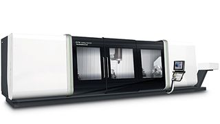 Das neue Dreh-Fräszentrum CTX Delta 6000 TC stellt Gildemeister erstmals auf seinen Großmaschinentagen im März vor. Bild: Gildemeister (Archiv: Vogel Business Media)