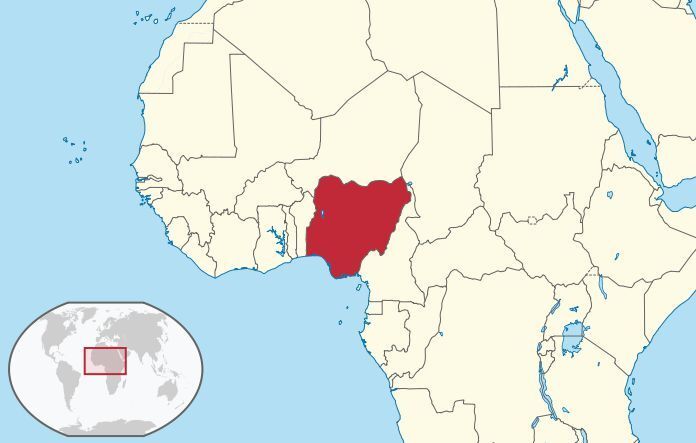 Nigeria liegt in Westafrika und hat rund 153 Millionen Einwohner.  (Bild: wikimedia commons)