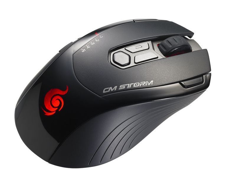 Die Multiplayer Gaming Mouse CM Strom Inferno hat Cooler Master erstmals auf der Gamescom 2010 in Köln präsentiert. (Archiv: Vogel Business Media)