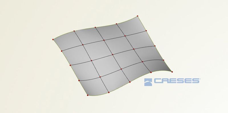 Um eine 3D-Fläche basierend auf einem Netzwerk vorgegebener Kurven zu erstellen, können die Anwender nun eine erste Version der Gordon Surface verwenden. (Friendship Systems)