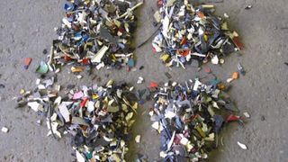 Elektoschrott besteht zu mehr als einem Fünftel aus Kunststoff.  (Bild: EMPA)