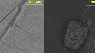 Für eine qualitative und quantitative Analyse der filtrierten Partikel haben die Wissenschaftler ein Rasterelektronenspektroskop (REM), kombiniert mit der energiedispersiven X-Ray Spektroskopie (EDX). (IPA) (Archiv: Vogel Business Media)