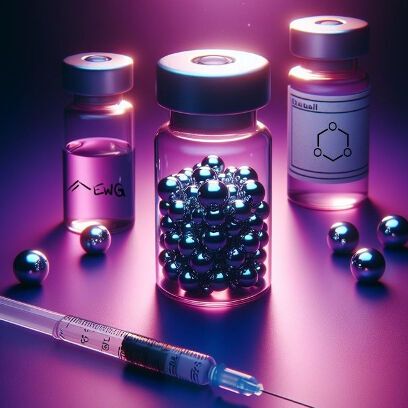 Eisen(III)chlorid und Licht: Mehr braucht es nicht für die indirekte Hydroformylierung von elektronenarmen Olefinen mit Trioxanen.(Bild:  Prof. Dr. Oliver Reiser)