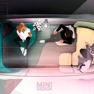 Der Urbanaut ist im Prinzip ein Wohnzimmer mit Fahrfunktion.(Bild:  Mini)