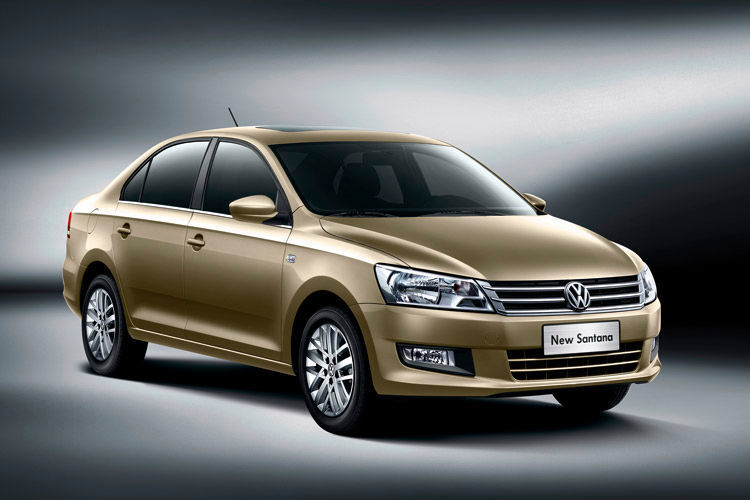 Der VW Santana erreichte bei den beliebtesten Autos in China den achten Platz. (Foto: Volkswagen)