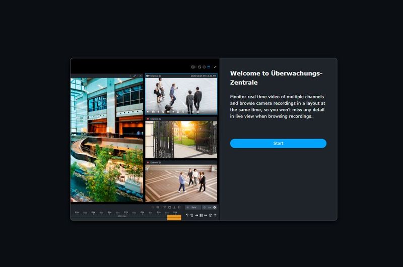 Einrichten der Überwachungszentrale an einer Surveillance Station. (Bild: Thomas Joos)
