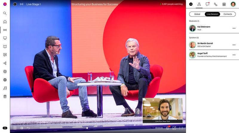 Neben dem Live-Studio für den Conference-Bereich, hat sich das Team um Dominik Matyka einige einfallen lassen.  (Bild: ©Koelnmesse)