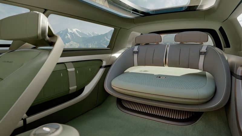 Die Rückbank bietet zwei Sitzplätze. (Bild: Chery International)