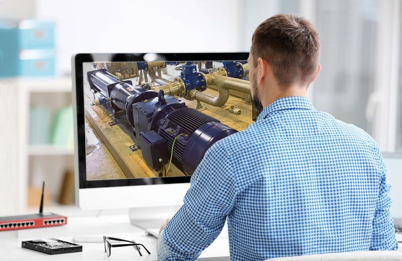 Pump Monitoring beim Ruhrverband in Essen-Süd. (Bild: © Africa Studio - stock.adobe.com; Seepex)