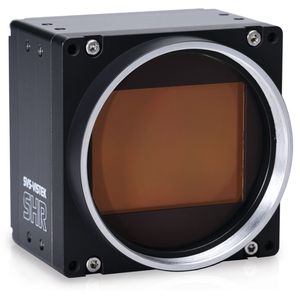 Shr661 von SVS-Vistek: Obwohl mit grossem Sensor ausgestattet, verfügt die Kamera über ein überraschend kleines Gehäuse. 