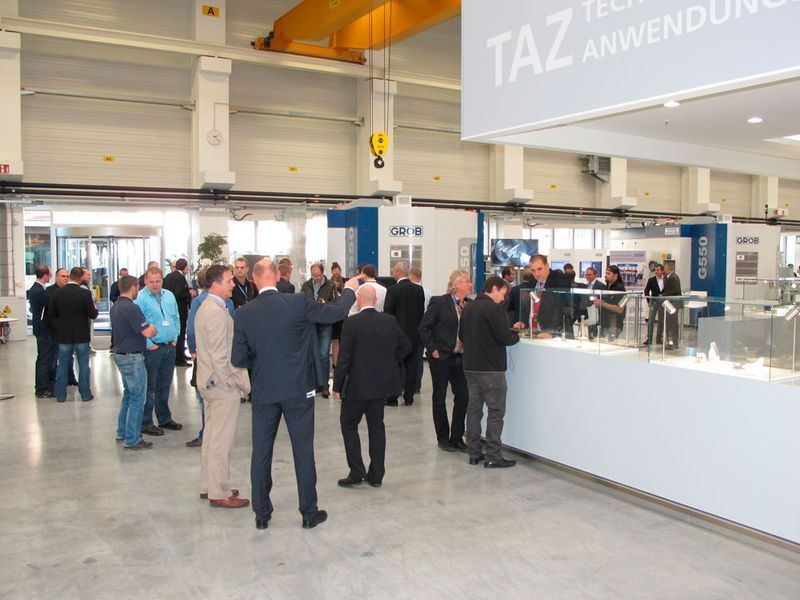 Impressionen von der Hausmesse. (Bild: Grob)