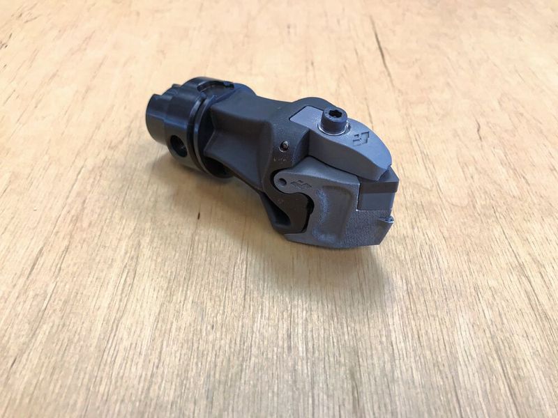 Das Hochdruck-Werkzeug von ZCC Cutting Solutions im montierten Zustand. (Bild: Burgmaier)