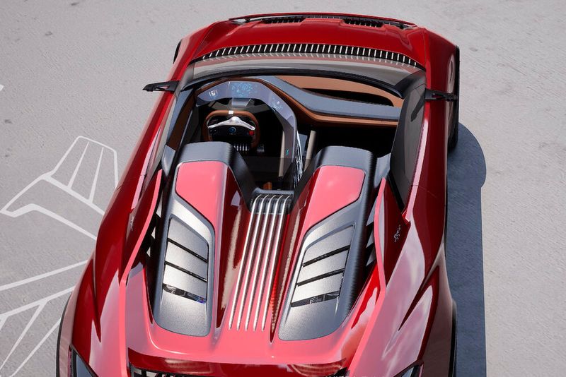 Auch das Interieurdesign muss zum Fahrzeugkonzept passen – in diesem Fall ist das Cockpit sehr Fahrerzentriert. (Bild: Genesis Design)