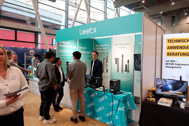 Impressionen von der Verbindungstechnikmesse Schraubtec am 16. April in der Stuttgarter Carl-Benz-Arena ... (Bild: P. Königsreuther)