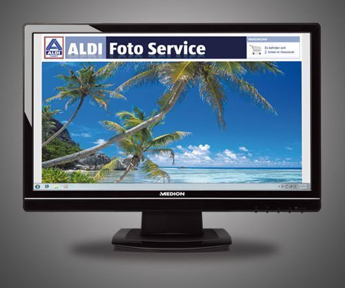 Das LCD-Display Akoya P54033 gibt es in den Nord- und Süd-Filialen für rund 100 Euro. (Archiv: Vogel Business Media)