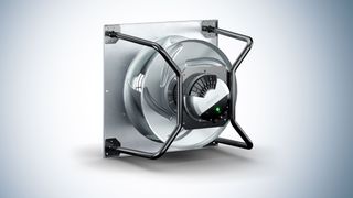 Zu sehen ist der Radialventilator Radipac der dritten Generation in Metallausführung.  (Bild: EBM-Papst)