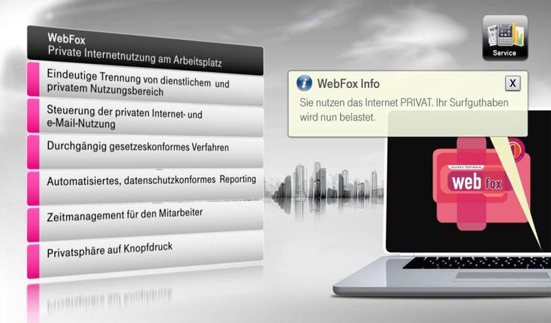 Abbildung 6: Web-Fax als Telekom Dienst aus der Cloud.  (Bild: Telekom)