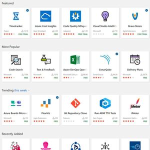 Azure DevOps kann mit Bordmitteln in Azure erweitert werden, aber auch mit zahlreichen Erweiterungen aus dem Marketplace.(Bild:  Joos / Microsoft)