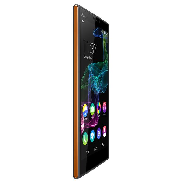 Die Abmessungen betragen 156 x 78,2 x 8,6 Millimeter. (Bild: Wiko)