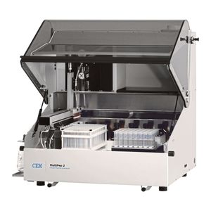Abb. 2: Der Multipep 2 ist ein automatisierter multipler Peptid-Synthesizer.(Bild:  CEM)