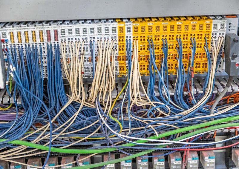 This is how the control cabinets looked before modernization. (Image:Bruckmann Control Technology GmbH)