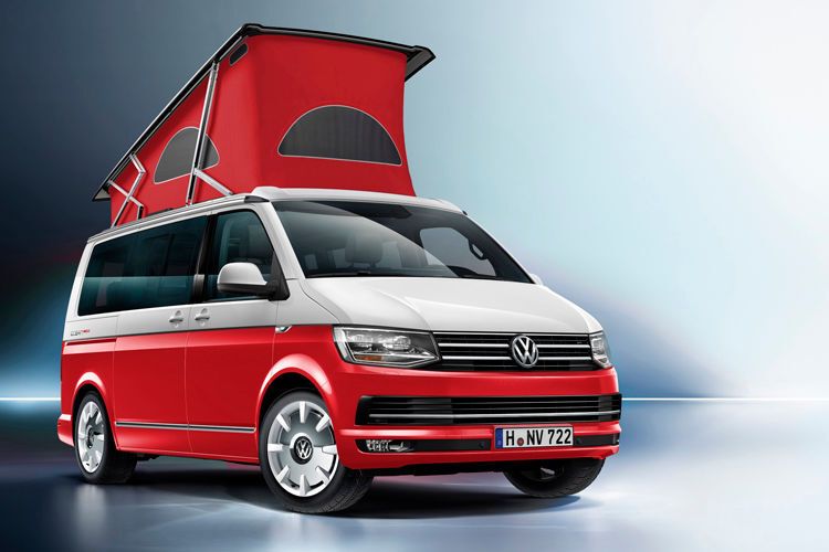 ... und „Ocean Red“. (VW)