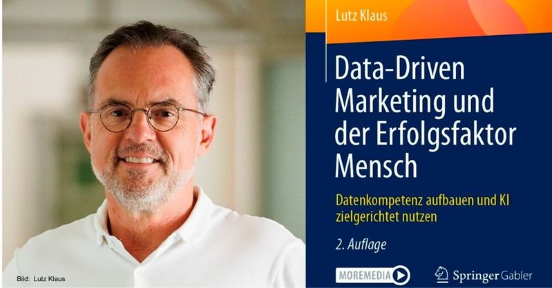 IT-BUSINESS verlost drei Exemplare des Buchs „Data-Driven Marketing und der Erfolgsfaktor Mensch“ von Lutz Klaus.(Bild:  Lutz Klaus)