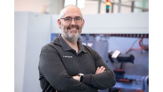 Rowan Crozier, CEO of metal pressing, stamping and tooling specialist Brandauer, has been awarded an MBE for services to manufacturing and enterprise. (Source: Brandauer)